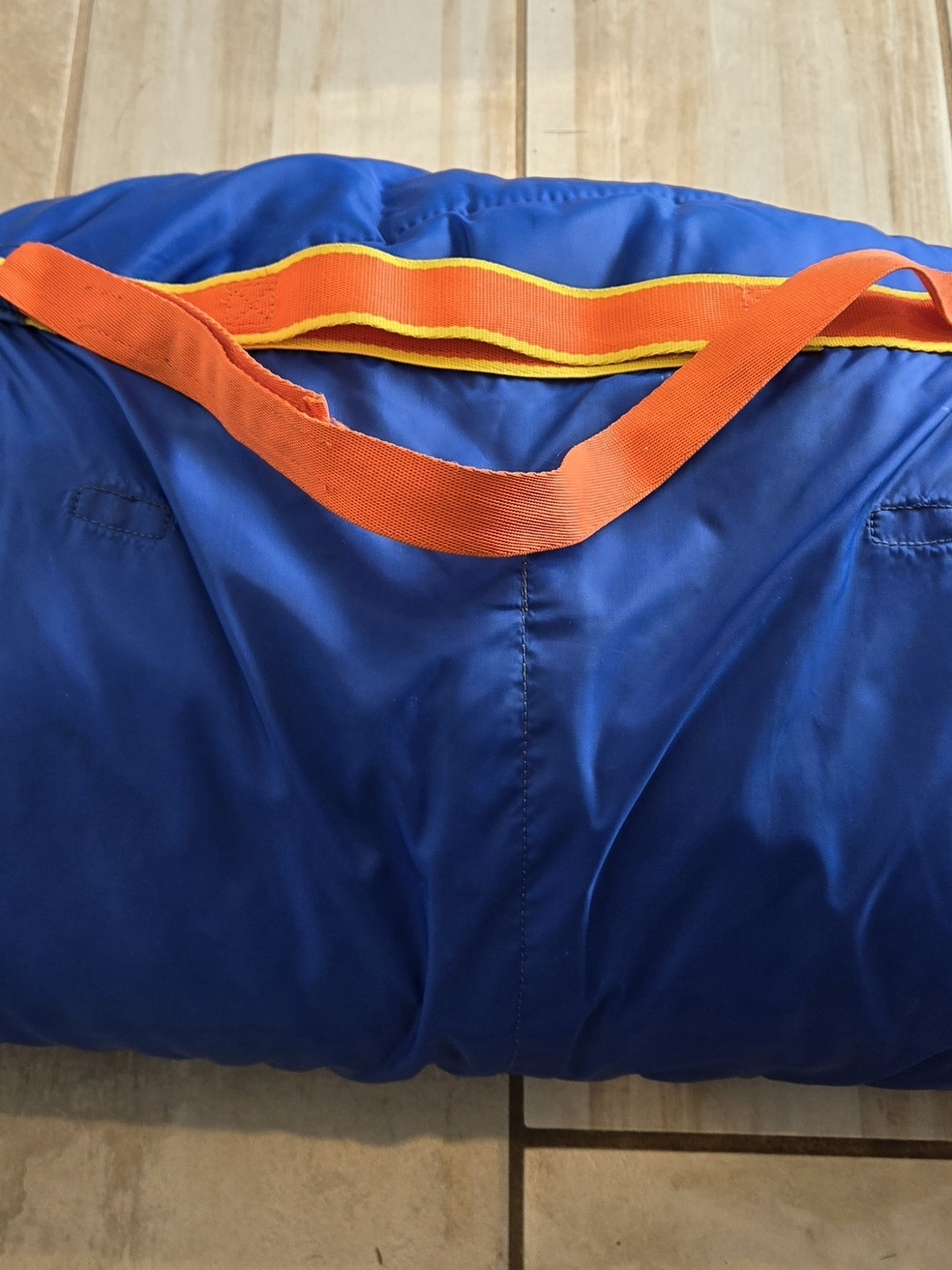 VTG Kid's / Child's 1987 Fisher-Price Blue Overnighter Overnight Sleeping Bag